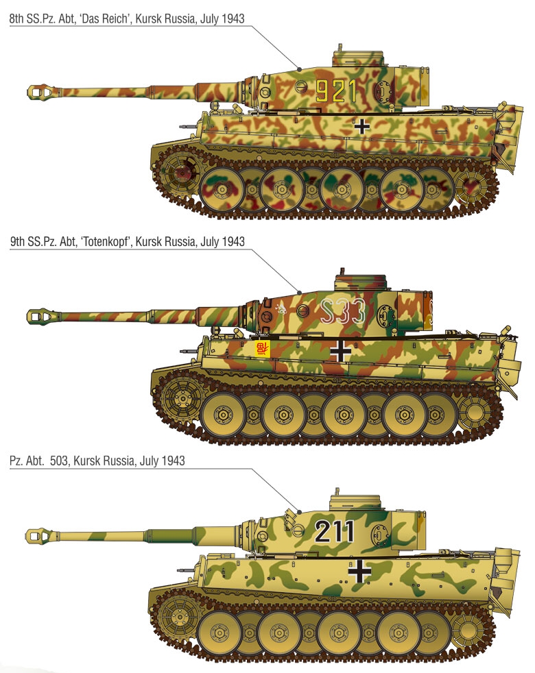 German Tiger-I Ver. EARLY Operation Citadel (1:35) 