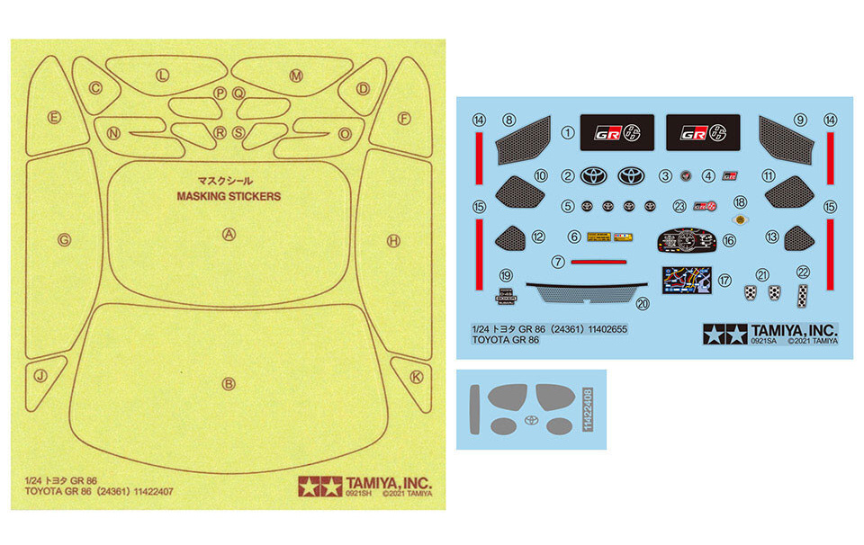 Toyota GR 86 (Tamiya 1:24)