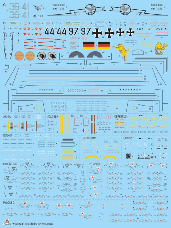 Tornado IDS - 40th Anniversary (Italeri 1:32)