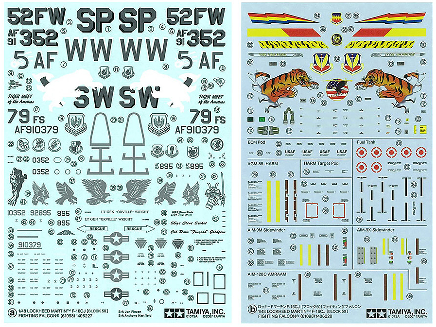 F-16CJ Fighting Falcon (Tamiya 1:48)