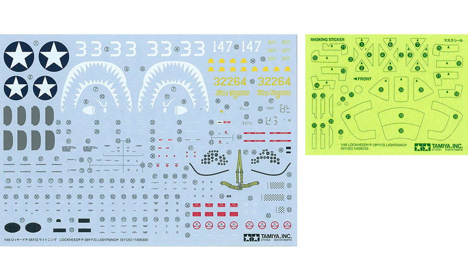 P-38 F/G Lightning (Tamiya 1:48)