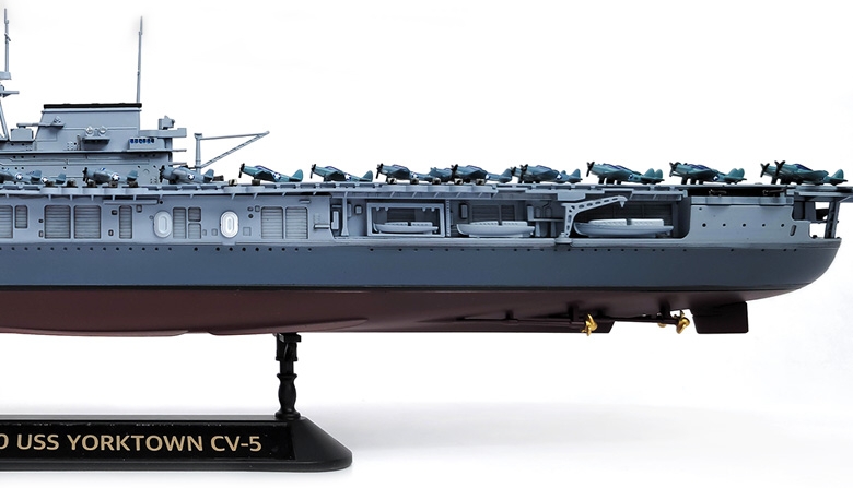 USS Yorktown CV-5"Battle of Midway" (Academy 1:700)