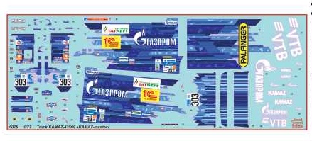 KAMAZ-43509 "KAMAZ-master" (Zvezda 1:72)
