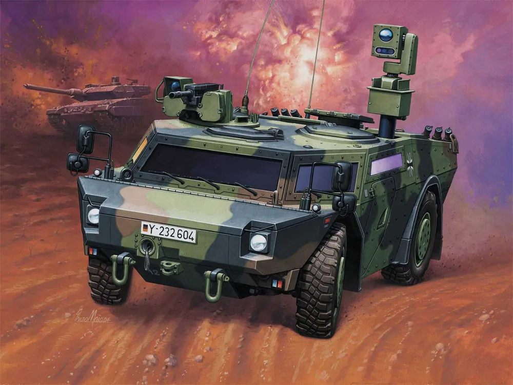 Spähwagen Fennek (Revell 1:72)
