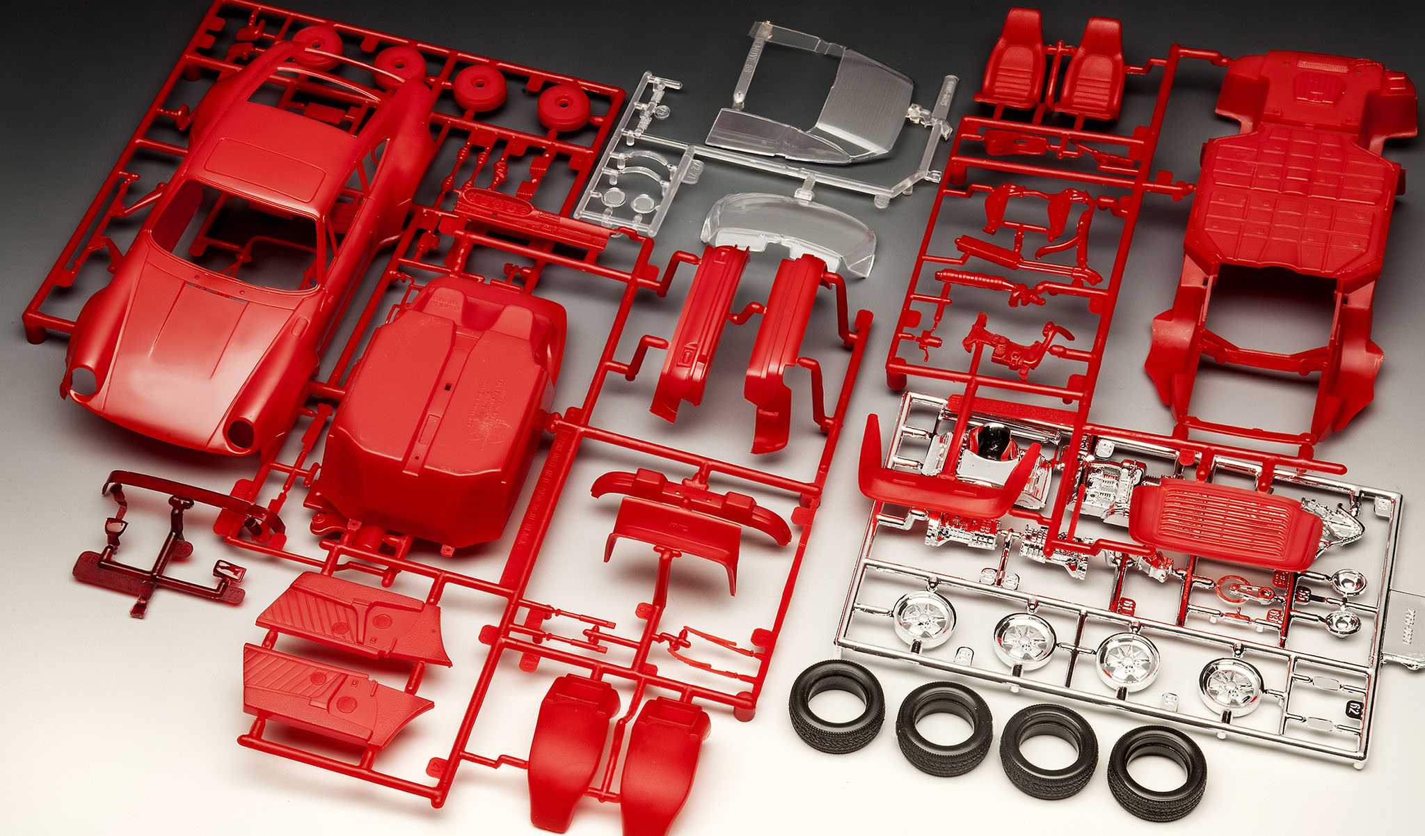 Set Porsche 911 Turbo (50th Anniversary) (1:24)