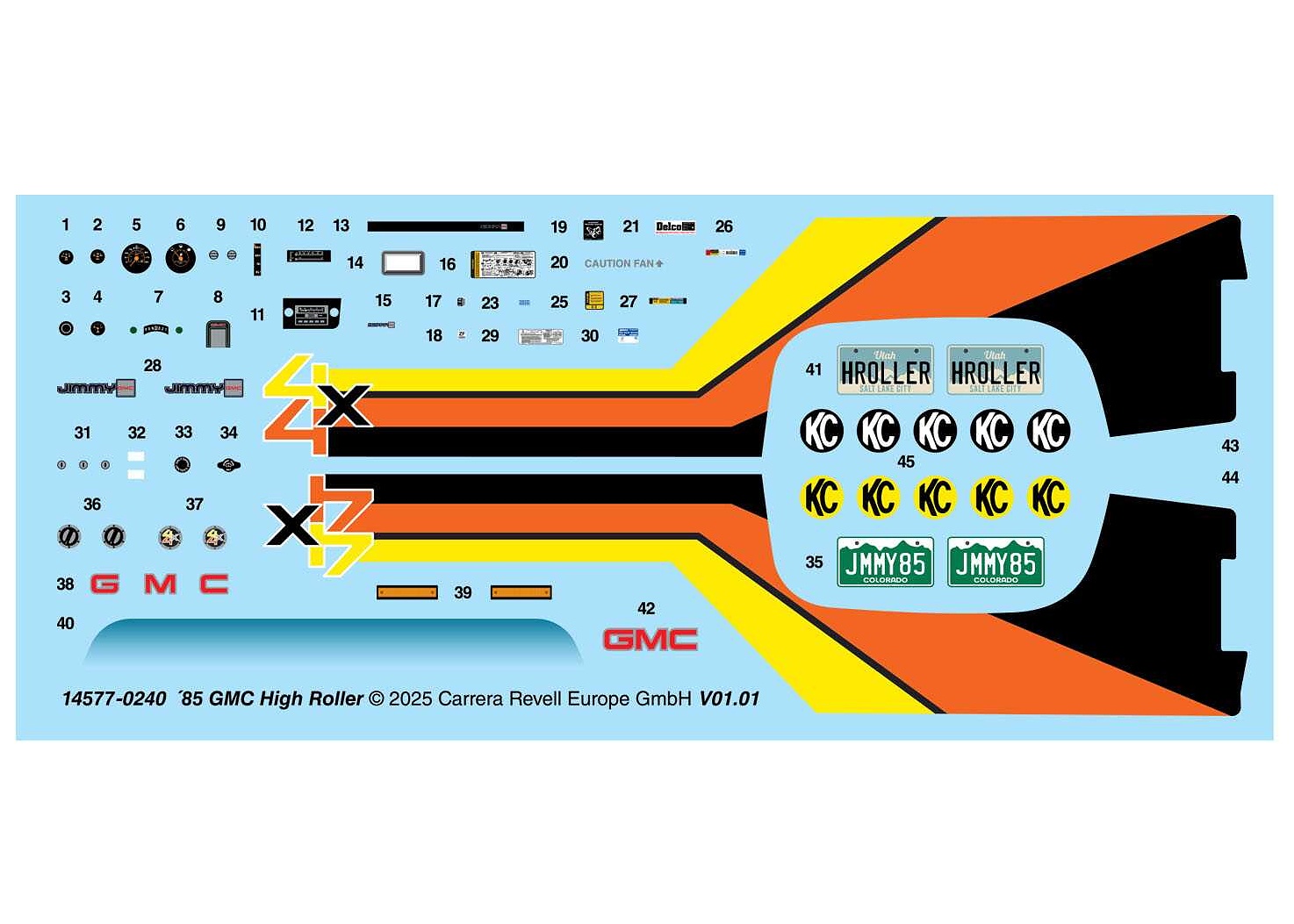 85 GMC Jimmy High Roller (1:25)