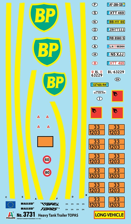 HEAVY TANK TRAILER "TOPAS" (1:24)