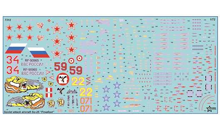 Soviet Attack Aircraft Su-25 "Frogfoot" (1:72)