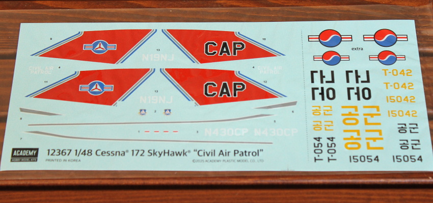 CESSNA 172 SKYHAWK CIVIL AIR PATROL (1:48)