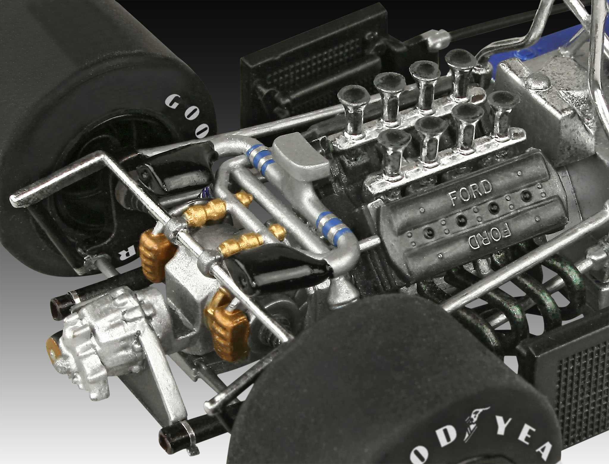 Starter Kit - Tyrell P34/2 6-Wheeler (1:32)