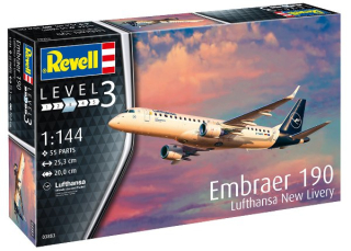 Embraer 190 Lufthansa New Livery (Revell 1:144)