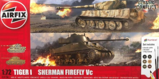 Classic Conflict Tiger 1 vs Sherman Firefly (Airfix 1:72) 