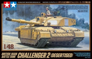 Challenger 2 (Desertised) (Tamiya 1:48)
