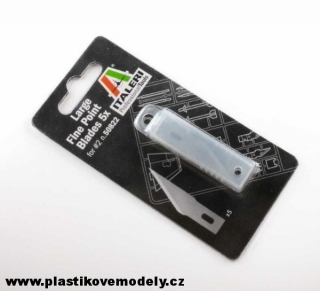 Large Fine Point Blades 50825 - čepele 5 ks (Italeri)