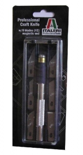 Professional Craft Knife w-6 Blades - řezací nůž (Italeri)