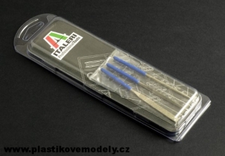 3 pcs mini diamond file set - 100mm 50820 - sada pilníků