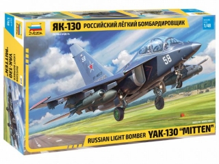 YAK-130 Russian Light Bomber (Zvezda 1:48) 