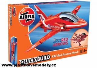 Quick Build letadlo J6018 - RAF Red Arrows Hawk (Airfix)