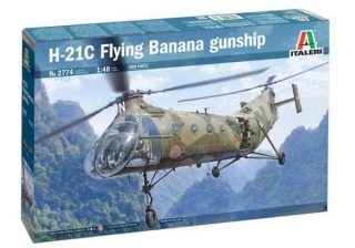 H-21C Flying Banana GunShip (Italeri 1:48) 
