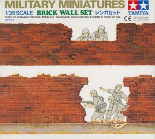 Brick Wall Set  (Tamiya 1:35)
