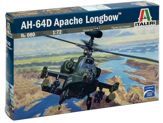 Vrtulník AH-64 D APACHE LONGBOW (Italeri 1:72) 