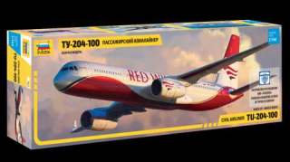 Tupolev TU - 204-100 (Zvezda 1:144)