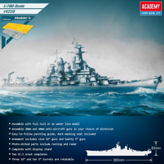 USS Missouri BB-63 Modellers Edition (Academy 1:700)