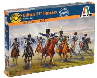 Figurky British 11th Hussars (Crimea war) (Italeri 1:72) 