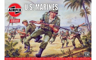 Figurky US Marines (Airfix 1:76) 