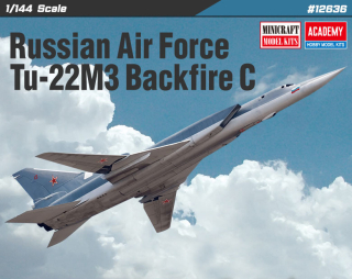 Tu-22M3 Backfire C 1/1 (Academy 1:144)