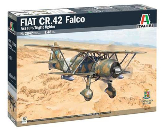 FIAT CR.42 Falco Assault/Night Fight (1:48)
