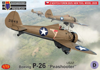 Boeing P-26 "Peashooter" USAF 1:72