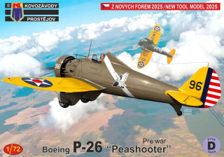 Boeing P-26 Peashooter „Pre War“ 1:72