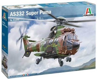 Vrtulník AS332 Super Puma (1:72)