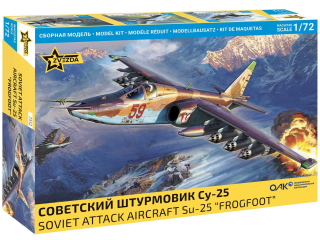 Soviet Attack Aircraft Su-25 "Frogfoot" (1:72)