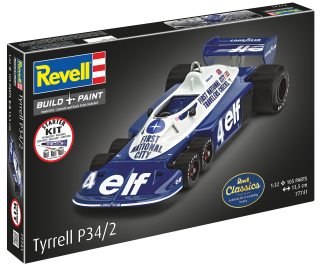 Starter Kit - Tyrell P34/2 6-Wheeler (1:32)