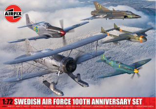 Swedish Air Force 100th Anniversary Set (Multi Pack) (1:72)