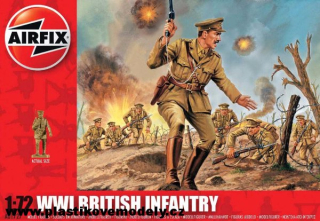 A01727 - WWI British Infantry (Airfix 1:72) 