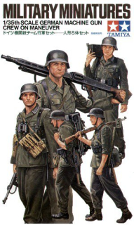 German (WWII) Machine Gun Crew (Tamiya 1:35) 