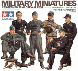 German Tank Crew at Rest (Tamiya 1:35) 