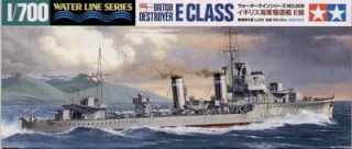 British Destroyer E Class (Tamiya 1:700) 