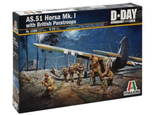 Kluzák AS.51 HORSA Mk.I-II & British Paratr. (Italeri 1:72) 