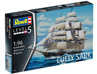 Loď Cutty Sark (Revell 1:96) 