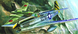 Letadlo P-51C Mustang (Academy 1:72) 