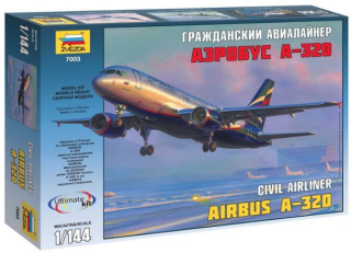 Airbus A-320 (Zvezda 1:144) 