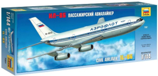 Letadlo Ilyushin IL-86 (Zvezda 1:144) 