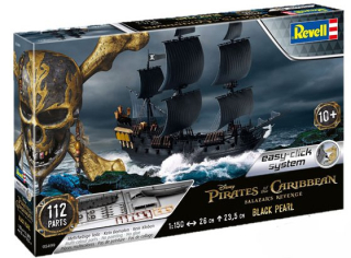 EasyClick loď Black Pearl (Revell 1:150) 