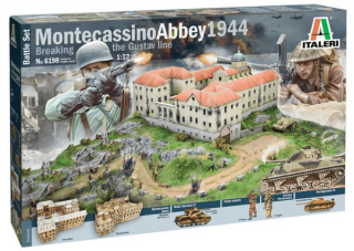 Diorama Montecassino 1944: Gustav Line Batte ( Italeri1:72) 
